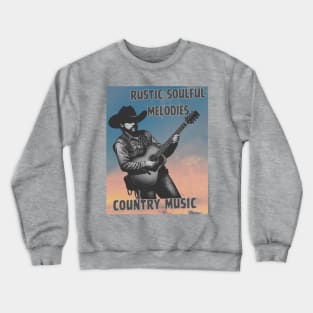 Vintage 70s Country Music Crewneck Sweatshirt